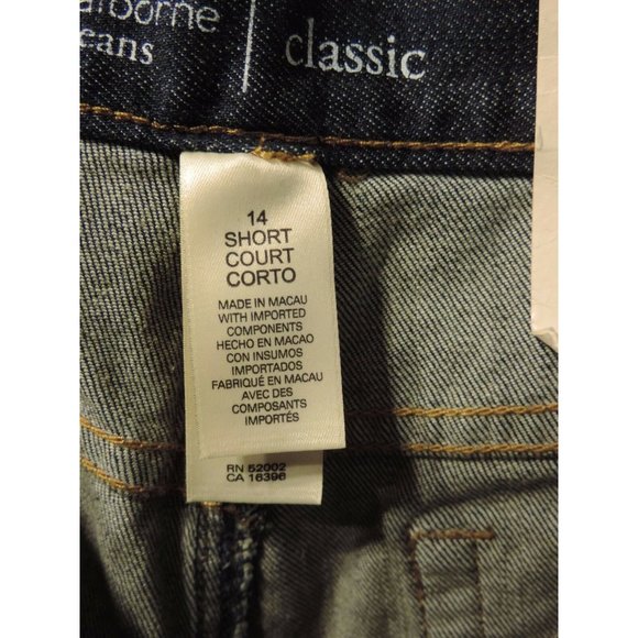 Liz Claiborne Classic Stretch Jeans Size 14 short - Picture 4 of 5